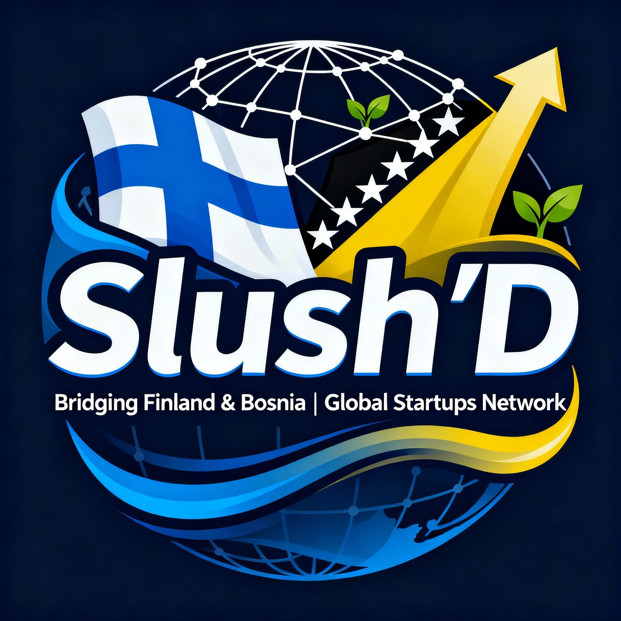 AI generisani vizual za Slush'D članak